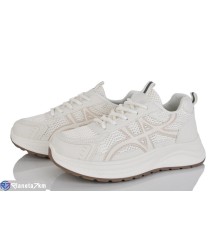 Кросівки жіночі на весну/осінь (8 пар р.36-41) бежевий  "LOREDANA"