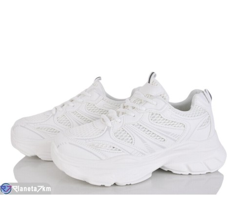 Кросівки жіночі на весну/осінь (8 пар р.36-41) білий  "LOREDANA"