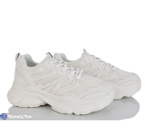 Кросівки жіночі на весну/осінь (8 пар р.36-41) бежевий  "LOREDANA"