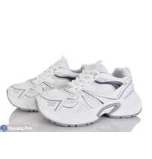 Кросівки жіночі на весну/осінь (8 пар р.36-41) білий  "LOREDANA"