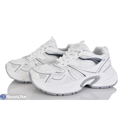 Кросівки жіночі на весну/осінь (8 пар р.36-41) білий  "LOREDANA"