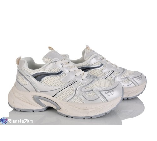 Кросівки жіночі на весну/осінь (8 пар р.36-41) бежевий  "LOREDANA"