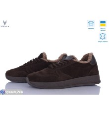 Кросівки жіночі на зиму (6 пар р.36-41) коричневий  "Viscala"