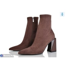 Черевики жіночі на весну/осінь (6 пар р.35-39) коричневий  "MARADONA"