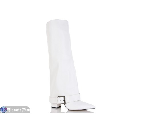 Чоботи жіночі на весну/осінь (6 пар р.36-40) білий  "TETRAST"