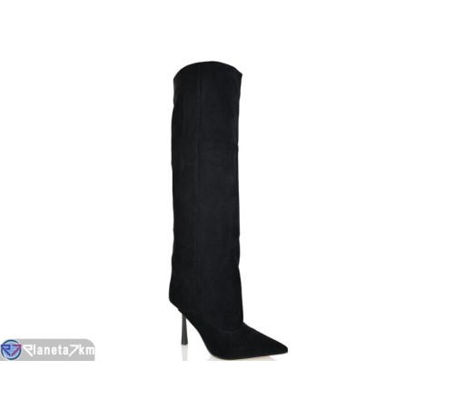 Чоботи жіночі на весну/осінь (6 пар р.36-40) чорний  "TETRAST"