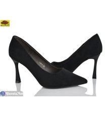 Туфлі жіночі на весну/осінь (6 пар р.36-40) чорний  "Mei De Li"