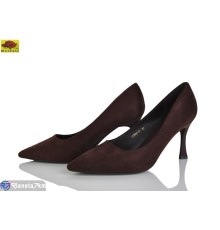 Туфлі жіночі на весну/осінь (6 пар р.36-40) коричневий  "Mei De Li"