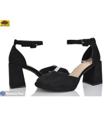 Туфлі жіночі на весну/осінь (6 пар р.36-40) чорний  "Mei De Li"