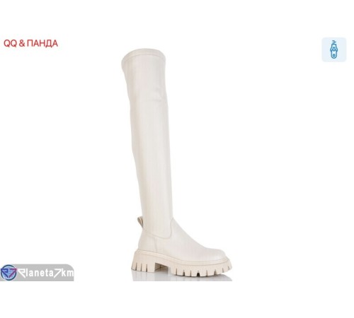 Ботфорти жіночі на зиму (6 пар р.36-40) бежевий  "QQ&Панда"