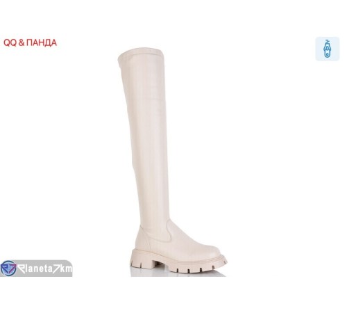 Ботфорти жіночі на зиму (6 пар р.36-40) бежевий  "QQ&Панда"