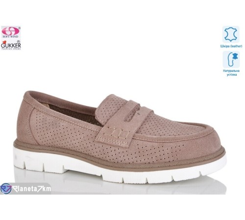 Туфлі жіночі на літо (8 пар р.36-40) коричневий  "Gukkcr"