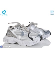 Дитячі кросівки на весну/осінь (8 пар р.32-37) сірий  "Comfort-baby"