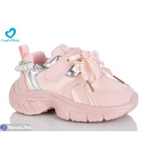 Дитячі кросівки на весну/осінь (7 пар р.21-25) рожевий  "Comfort-baby"