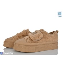 Сліпони жіночі на зиму (6 пар р.36-40) бежевий  "Mirella"