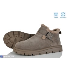 Черевики жіночі на зиму (8 пар р.36-41) хакі  "Mirella"