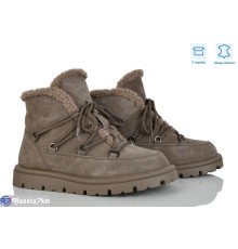 Черевики жіночі на зиму (8 пар р.36-41) хакі  "Mirella"