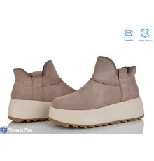 Черевики жіночі на зиму (8 пар р.36-41) бежевий  "Mirella"