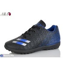 Футбольне взуття дитяче на весну/осінь (6 пар р.30-35) чорний  "Aba"