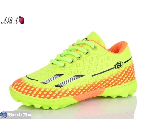 Футбольне взуття дитяче на весну/осінь (6 пар р.31-36) зелений  "Aba"