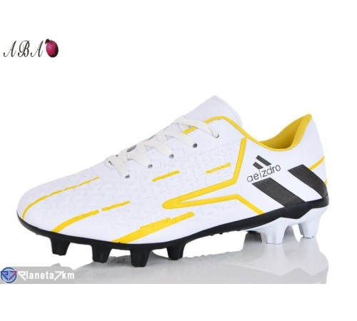 Футбольне взуття дитяче на весну/осінь (6 пар р.36-41) білий  "Aba"