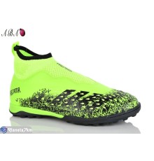 Футбольне взуття дитяче на весну/осінь (8 пар р.33-38) зелений  "Aba"
