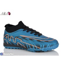 Футбольне взуття дитяче на весну/осінь (8 пар р.33-38) синій  "Aba"