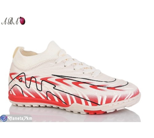 Футбольне взуття дитяче на весну/осінь (8 пар р.33-38) бежевий  "Aba"