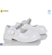 Дитячі туфлі на весну/осінь (6 пар р.26-31) білий  "BELIES"
