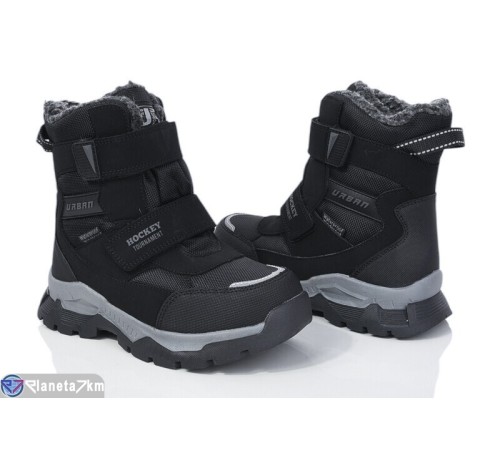 Черевики дитячі на зиму (8 пар р.34-39) чорний  "Normashoes"