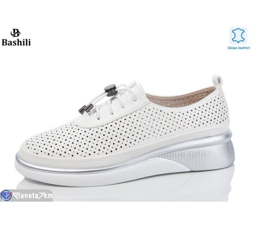 Туфлі жіночі на літо (8 пар р.40-43) білий  "Башили"