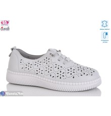 Туфлі жіночі на літо (8 пар р.36-41) сірий  "Gukkcr"