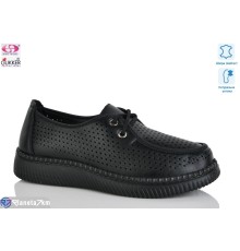 Туфлі жіночі на літо (8 пар р.36-41) чорний  "Gukkcr"