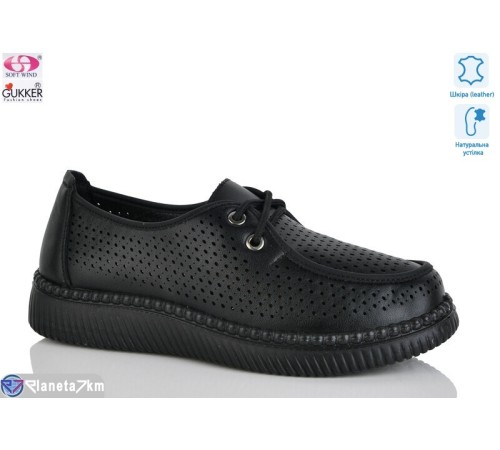 Туфлі жіночі на літо (8 пар р.36-41) чорний  "Gukkcr"