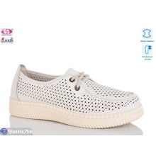 Туфлі жіночі на літо (8 пар р.36-41) бежевий  "Gukkcr"