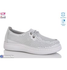 Туфлі жіночі на літо (8 пар р.36-41) сірий  "Gukkcr"