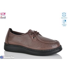 Туфлі жіночі на літо (8 пар р.36-41) коричневий  "Gukkcr"