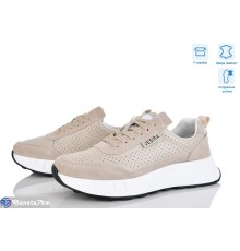 Кросівки жіночі на весну/осінь (8 пар р.36-41) бежевий  "Janna"