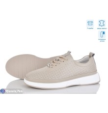 Кросівки жіночі на весну/осінь (8 пар р.36-41) бежевий  "Janna"