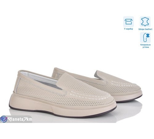 Сліпони жіночі на літо (8 пар р.36-41) бежевий  "Janna"