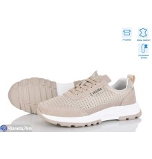 Кросівки жіночі на весну/осінь (8 пар р.36-41) бежевий  "Janna"