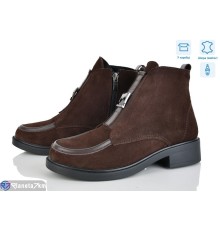 Черевики жіночі на весну/осінь (6 пар р.37-40) коричневий  "Linda"