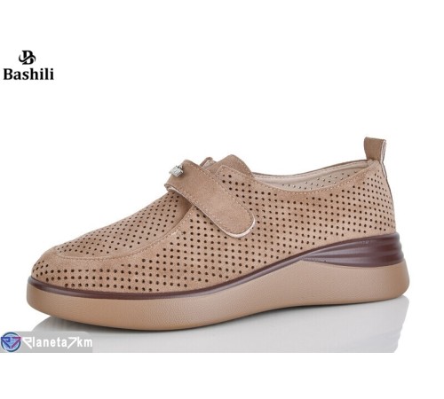 Туфлі жіночі на літо (8 пар р.36-41) коричневий  "Башили"