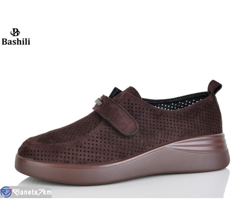 Туфлі жіночі на літо (8 пар р.36-41) коричневий  "Башили"