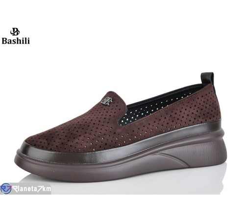 Туфлі жіночі на літо (8 пар р.36-41) коричневий  "Башили"