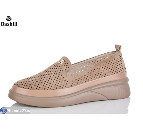 Туфлі жіночі на літо (8 пар р.36-41) коричневий  "Башили"