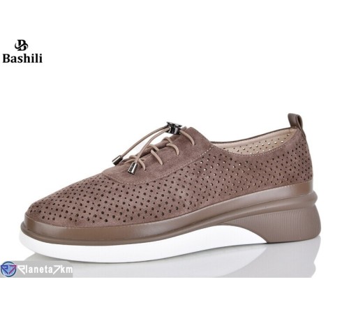 Туфлі жіночі на літо (8 пар р.40-43) коричневий  "Башили"