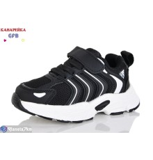 Дитячі кросівки на весну/осінь (8 пар р.21-26) чорний  "GFB-Канарейка"