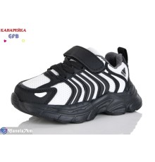 Дитячі кросівки на весну/осінь (8 пар р.21-26) чорний  "GFB-Канарейка"