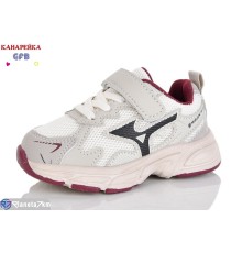 Дитячі кросівки на весну/осінь (8 пар р.21-26) бежевий  "GFB-Канарейка"